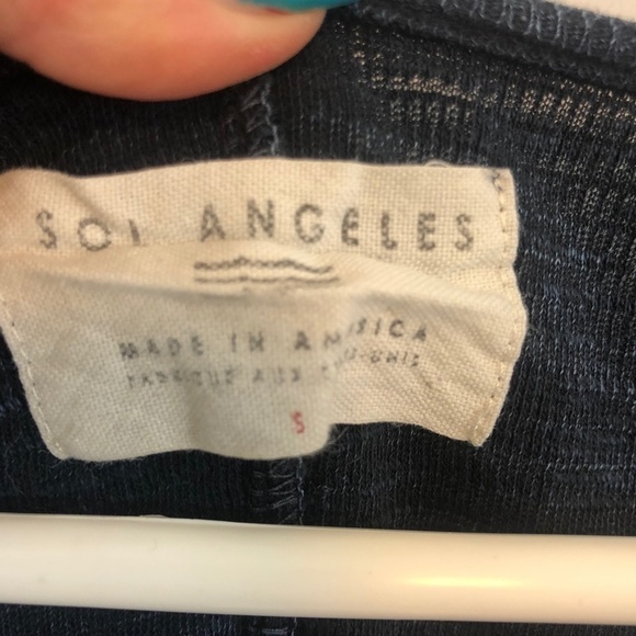 SOL Angeles Textured Top Sz Small - Picture 2 of 2